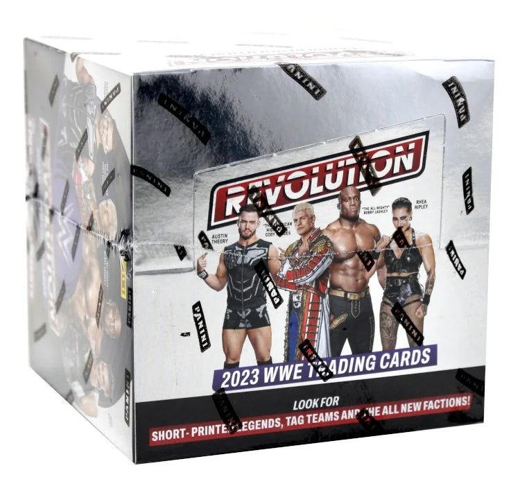 2023 Panini Revolution WWE Hobby 16 Box Case (Ships Sealed Only) - B2