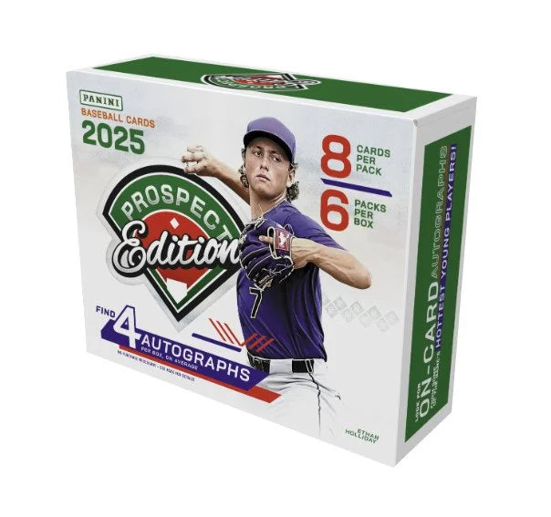 2025 Panini Prospect Edition Baseball Hobby 20 Box Case (Ships Sealed Only) - B6