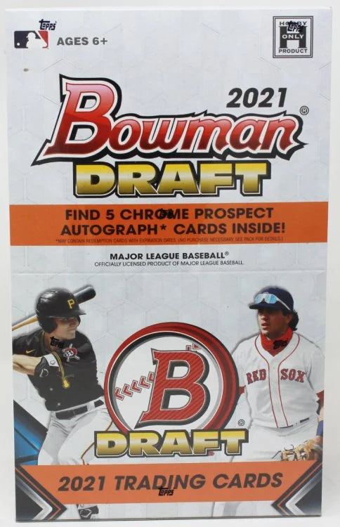 2021 Bowman Draft Baseball Super Jumbo 6 Box Case (Ships Sealed Only) - B20
