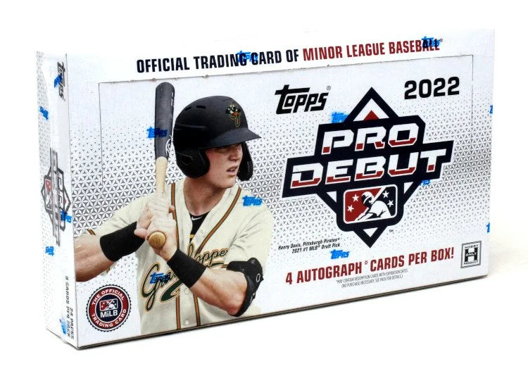 2022 Topps Pro Debut Baseball Hobby 12 Box Case (Ships Sealed Only) - B15