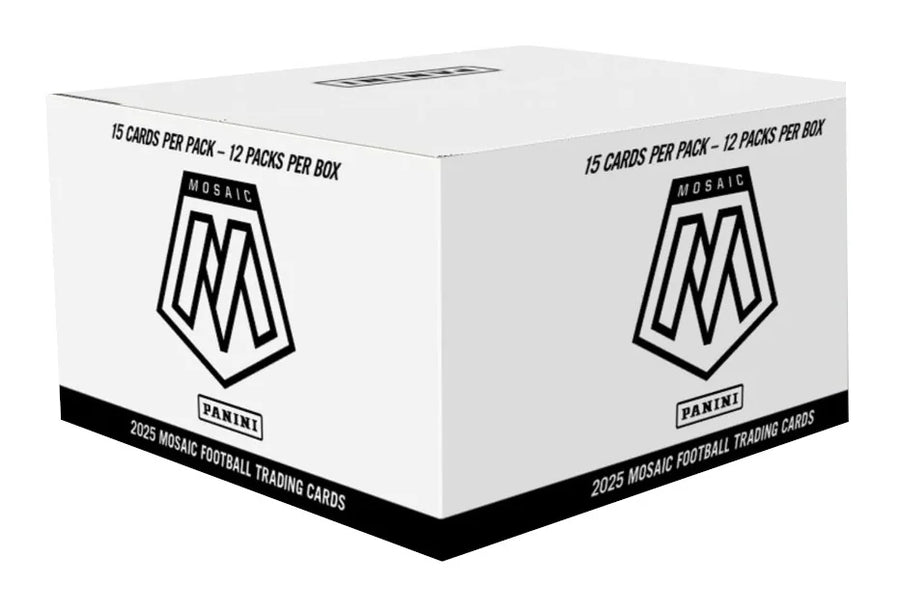 2025 Panini Mosaic Football Fat Pack 12 Box Case (Ships Sealed Only) - B12