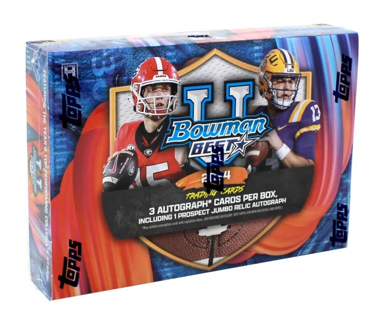 2024 Bowman's Best University Football Delight 10 Box Case (Ships Sealed Only) - B10