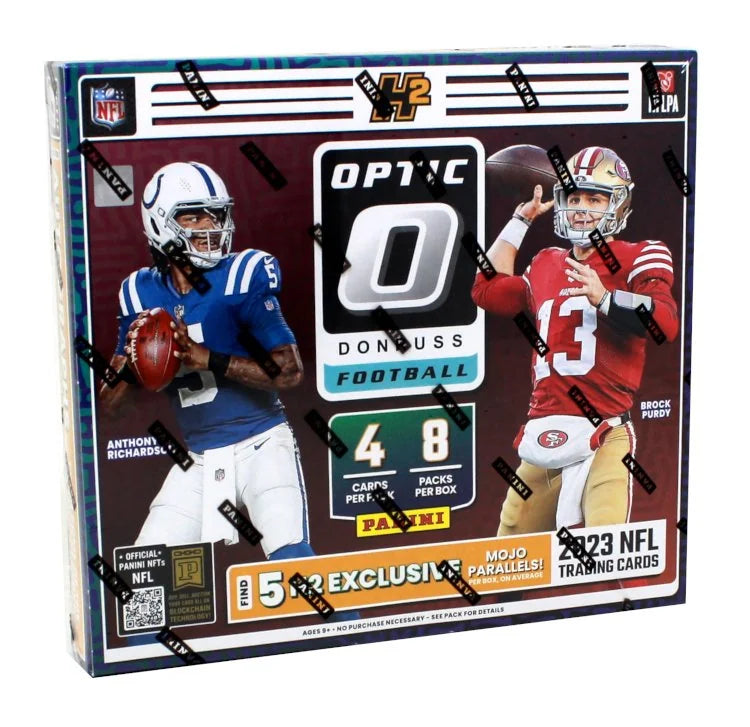 2023 Panini Donruss Optic Football H2 20 Box Case (Ships Sealed Only) - B10