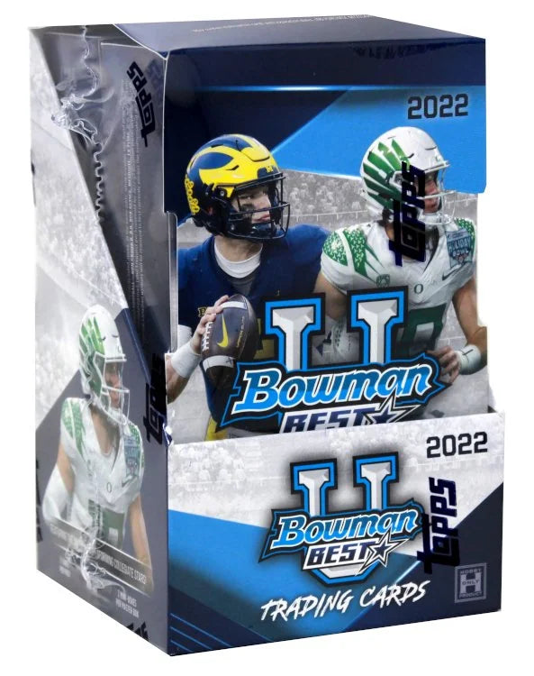 2022 Bowman's Best University Football Hobby 8 Box Case (Ships Sealed Only) - B10