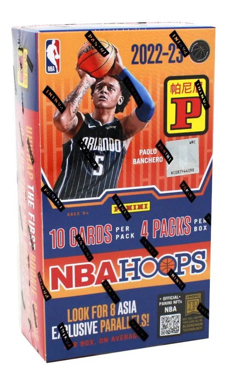 2022-23 Panini NBA Hoops Basketball Asia Edition 20 Box Case (Ships Sealed Only) - B10