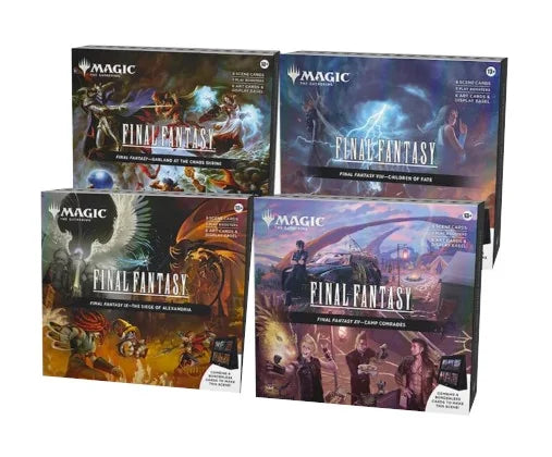 Magic: The Gathering Final Fantasy Scene 4 Box Case (Ships Sealed Only)
