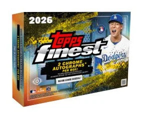 2026 Topps Finest Baseball Delight 6 Box Case (Ships Sealed Only) - B10