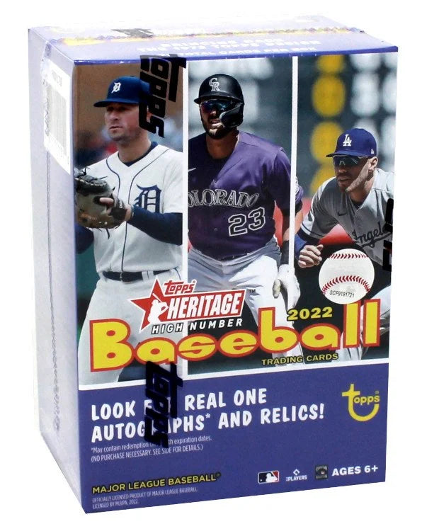 2022 Topps Heritage High Number Baseball Blaster 40 Box Case (Ships Sealed Only) - B14