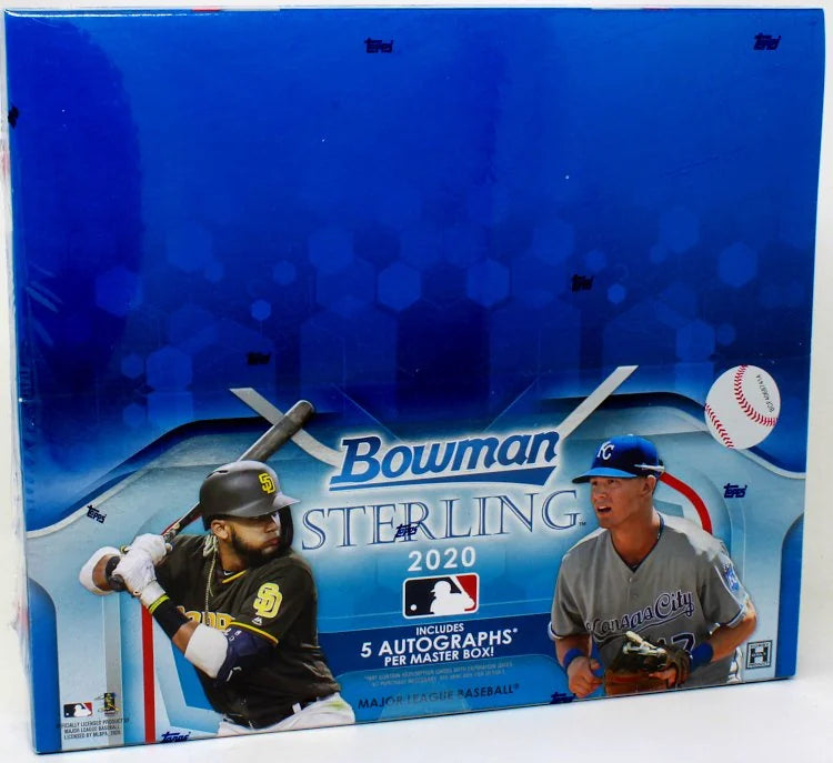 2020 Bowman Sterling Baseball Hobby 12 Box Case (Ships Sealed Only) - B26