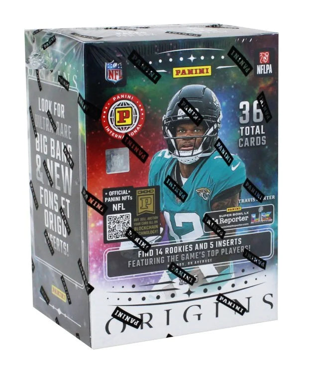 2025 Panini Origins Football International Blaster 20 Box Case (Ships Sealed Only) - B10