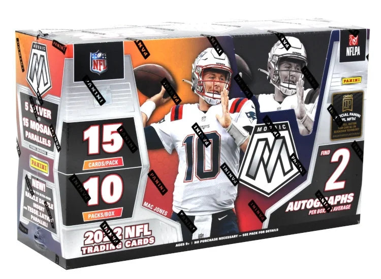 2022 Panini Mosaic Football Hobby 12 Box Case (Ships Sealed Only) - B20