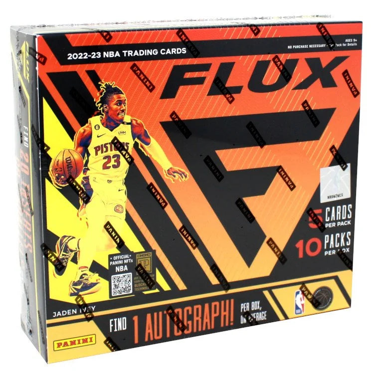 2022-23 Panini Flux Basketball Hobby 12 Box Case (Ships Sealed Only) - B12