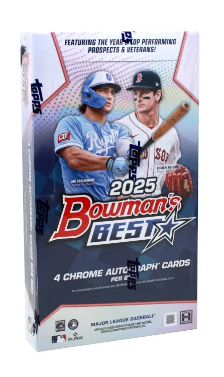 2025 Bowman's Best Baseball Hobby 8 Box Case (Ships Sealed Only) - B9