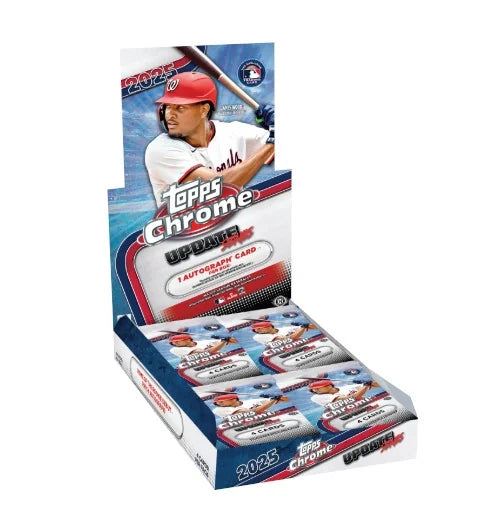 2025 Topps Chrome Update Series Baseball Hobby 12 Box Case (Ships Sealed Only) - B8