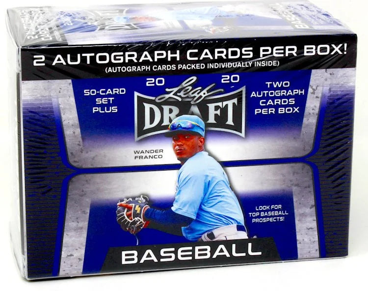 2020 Leaf Draft Baseball Retail Blaster 20 Box Case (Ships Sealed Only) - B24
