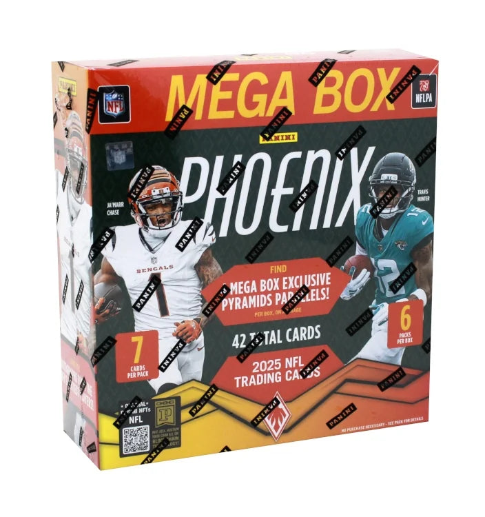 2025 Panini Phoenix Football Mega 20 Box Case (Ships Sealed Only) - B10