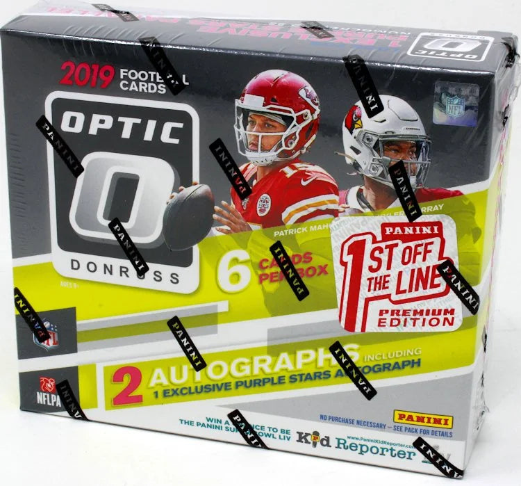 2019 Panini Donruss Optic Football FOTL Premium | 14 Box Case (Ships Sealed Only) - B14