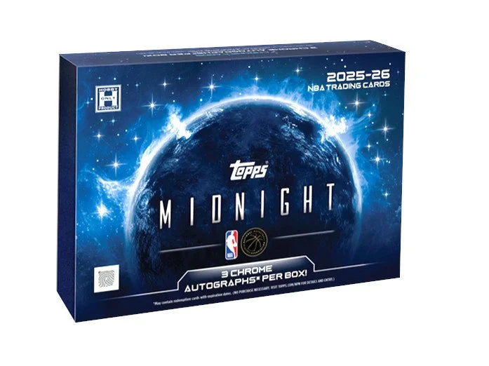 2025-26 Topps Midnight Basketball Hobby 8 Box Case (Ships Sealed Only) - B14