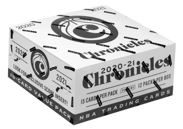 2020-21 Panini Chronicles Basketball Fat Pack 12 Box Case (Ships Sealed Only) - B12
