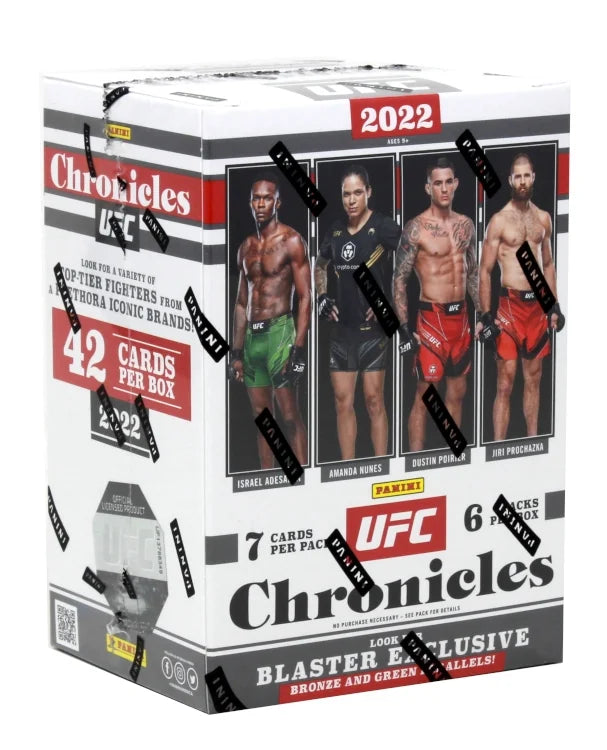 2022 Panini Chronicles UFC Blaster 20 Box Case (Ships Sealed Only) - B12