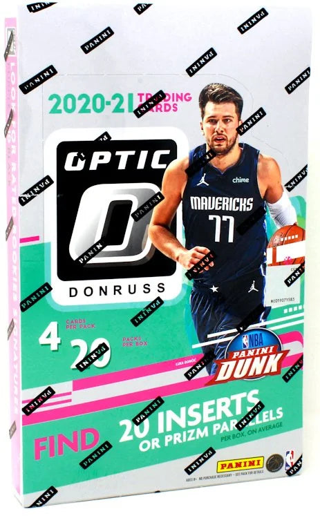 2020-21 Panini Donruss Optic Basketball Retail 24 Box Case (Ships Sealed Only) - B14