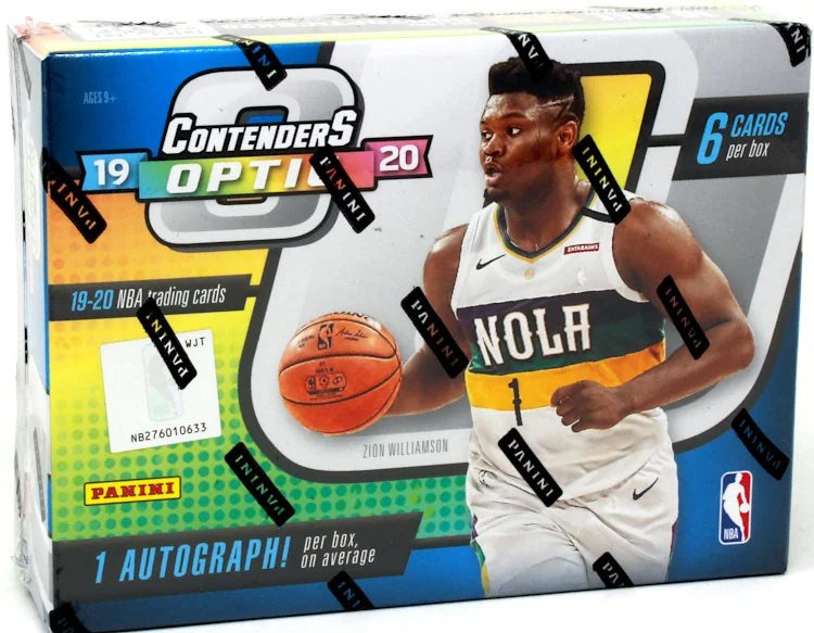 2019-20 Panini Contenders Optic Basketball Hobby 20 Box Case (Ships Sealed Only) - B30