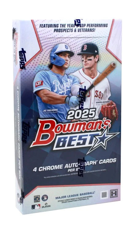 2025 Bowman's Best Baseball Hobby 8 Box Case (Ships Sealed Only) - B10