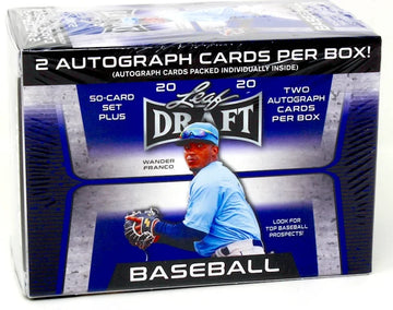 2020 Leaf Draft Baseball Retail Blaster 20 Box Case (Ships Sealed Only) - B26