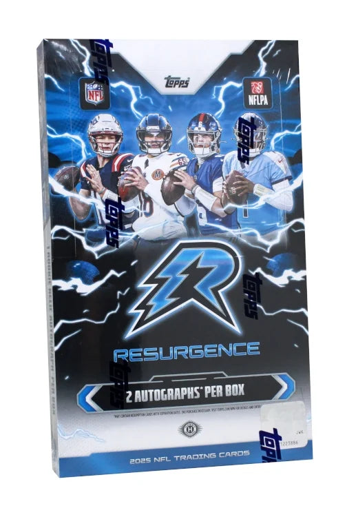 2025 Topps Resurgence Football Hobby 12 Box Case (Ships Sealed Only) - B6