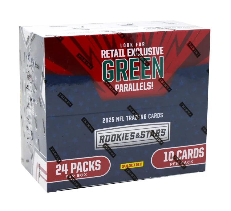 2025 Panini Rookies & Stars Football Retail 20 Box Case (Ships Sealed Only) - B8