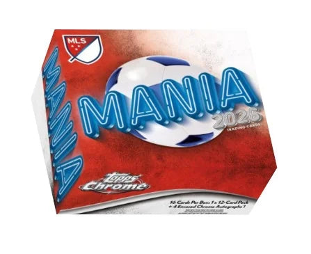 2026 Topps MLS Chrome Soccer Mania 5 Box Case (Ships Sealed Only)