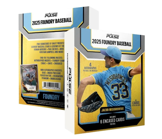 2025 Pulse Foundry Baseball Hobby 10 Box Case - B4