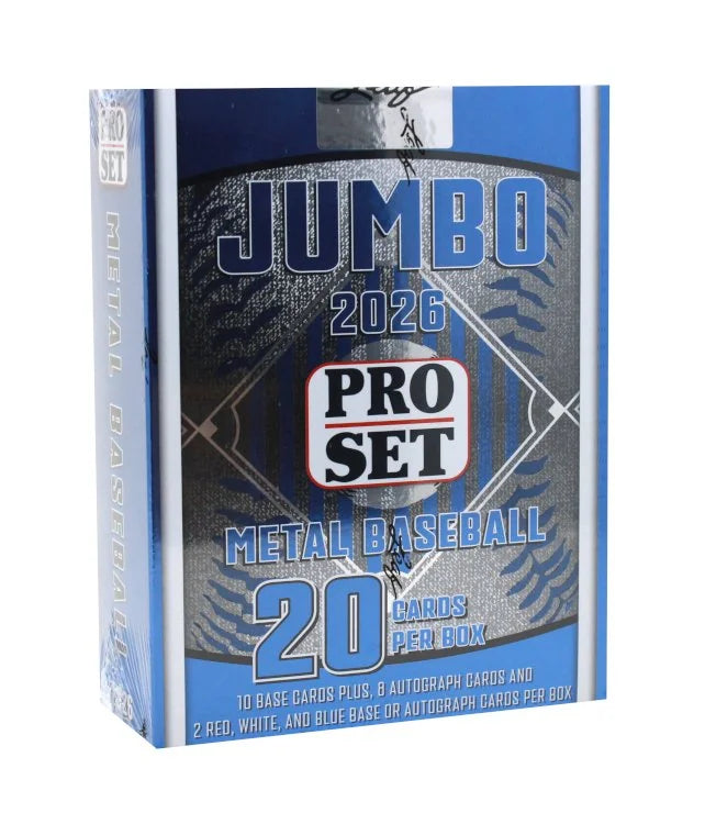 2026 Pro Set Metal Baseball Jumbo 8 Box Case - B4