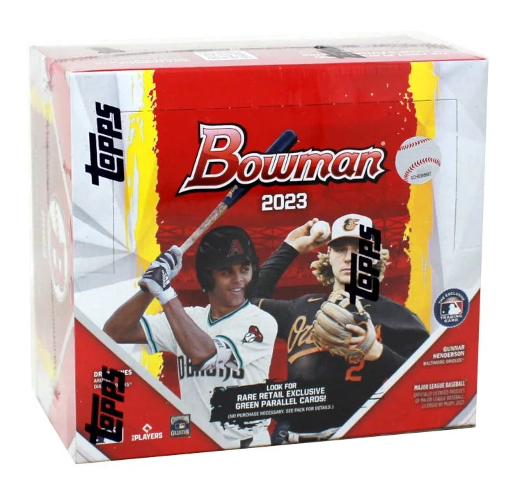 2023 Bowman Baseball Retail 12 Box Case (Ships Sealed Only) - B4