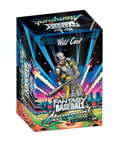 2026 Wild Card Atompunk Fantasy Baseball | 20 Box Case (Ships Sealed Only)