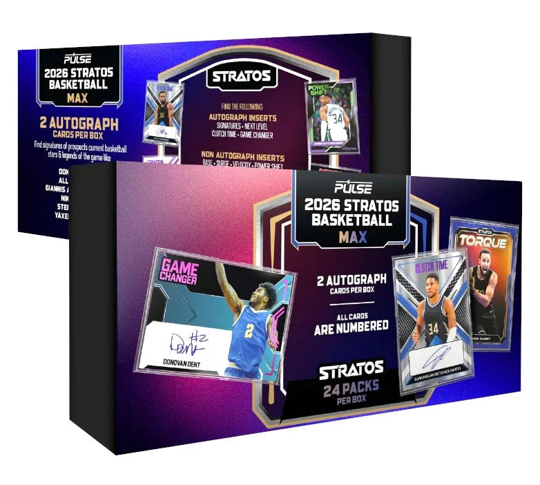 2026 Pulse Stratos Basketball Max Edition 10 Box Case - B4