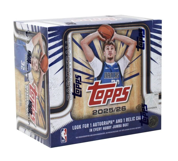 2025-26 Topps Basketball Jumbo 8 Box Case (Ships Sealed Only) - B5