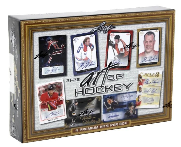 2022 Leaf Art of Hockey 10 Box Case (Ships Sealed Only) - B4