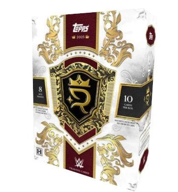 2025 Topps WWE Royalty Hobby 4 Box Case (Ships Sealed Only) - B3