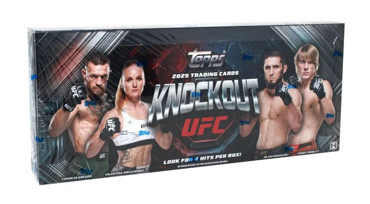 2025 Topps UFC Knockout Hobby 8 Box Case (Ships Sealed Only) - B2