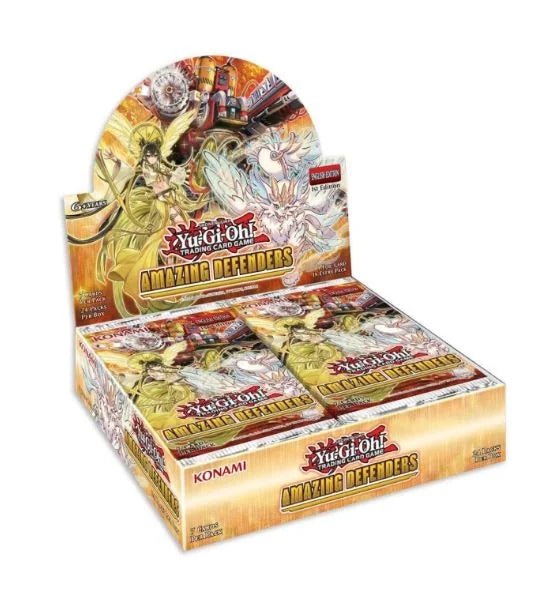 Yugioh Amazing Defenders Booster 12 Box Case (Ships Sealed Only) - B4