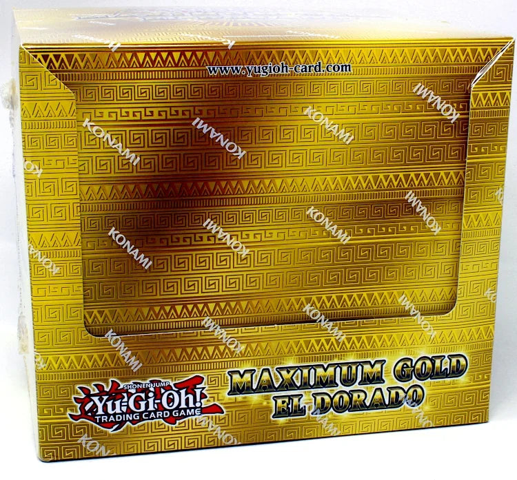 Yugioh Maximum Gold El Dorado 20 Box Case (Ships Sealed Only) - B4