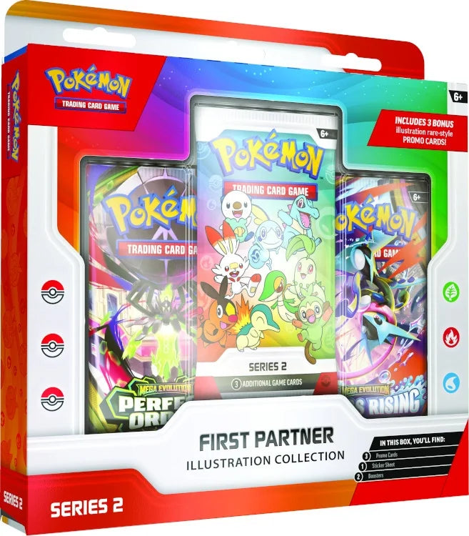 Pokemon First Partner Illustration Collection | 6 Box Case (Ships Sealed Only) - B5