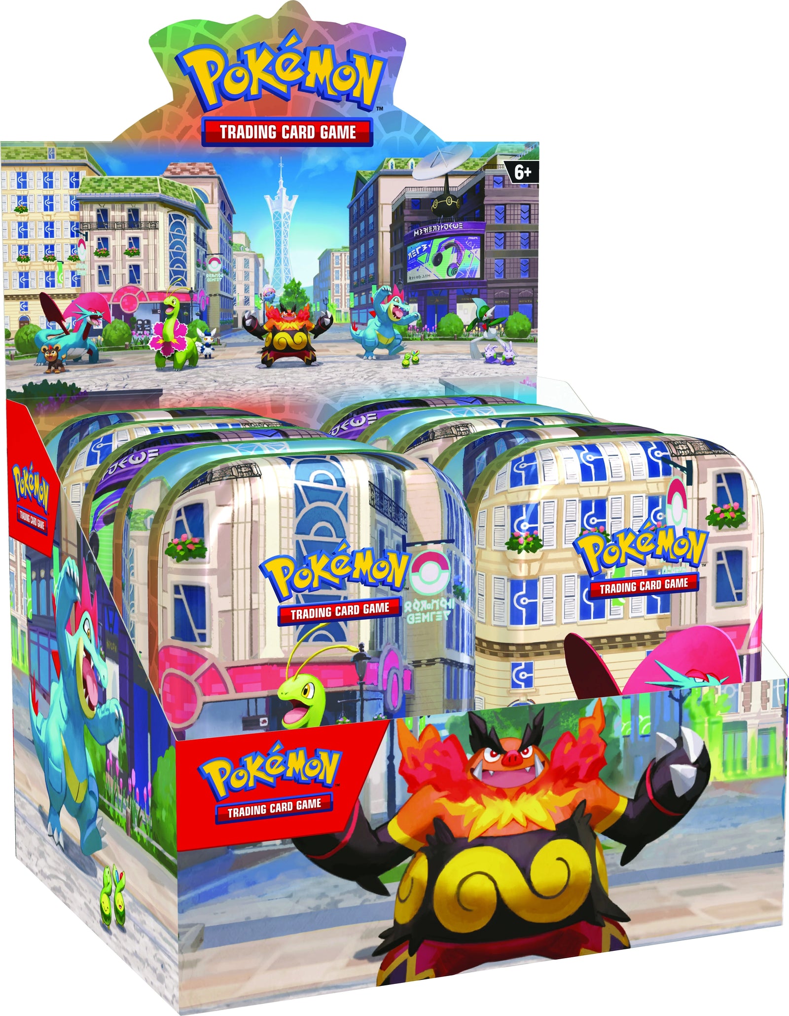 Pokemon Lumiose City Mini Tin - 40 Tin Case (Ships Sealed Only) - B4