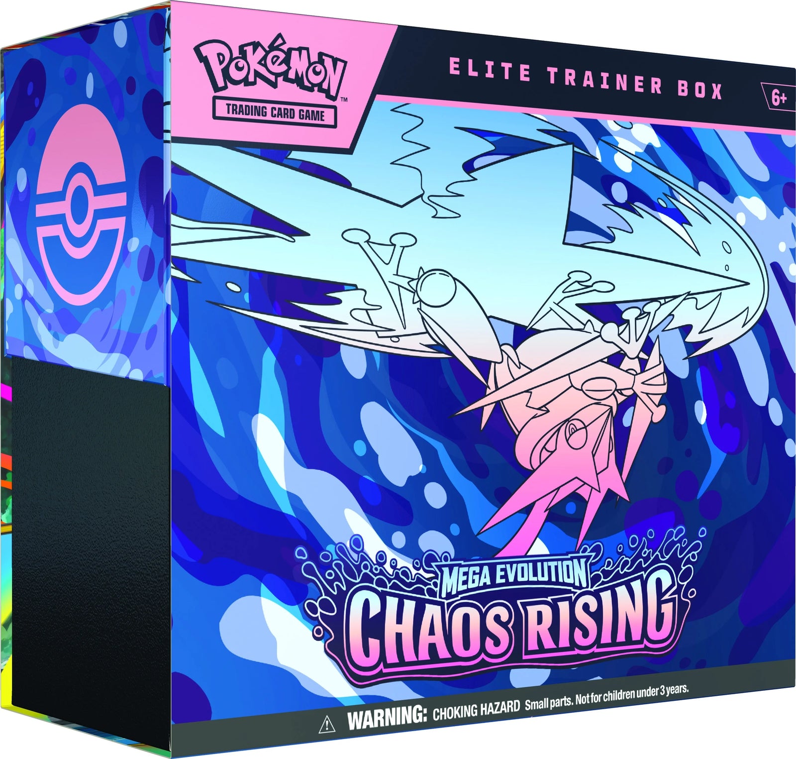 Pokemon Mega Evolution Chaos Rising Elite Trainer 10 Box Case (Ships Sealed Only) - B4