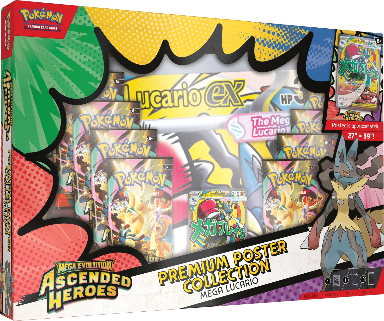 Pokemon Mega Evolution Ascended Heroes Premium | 6 Box Case (Ships Sealed Only) - B5