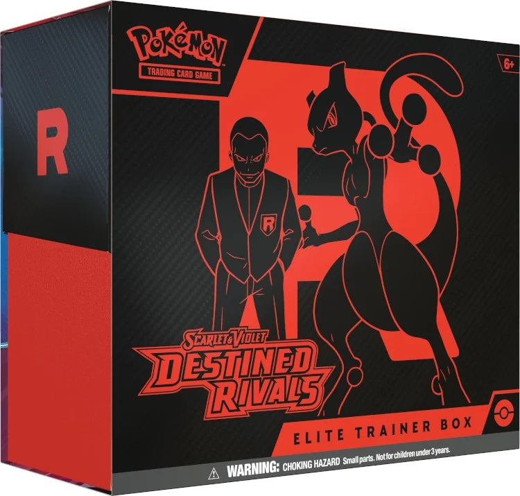 Pokemon Scarlet & Violet Destined Rivals Elite | 10 Box Case (Ships Sealed Only) - B4
