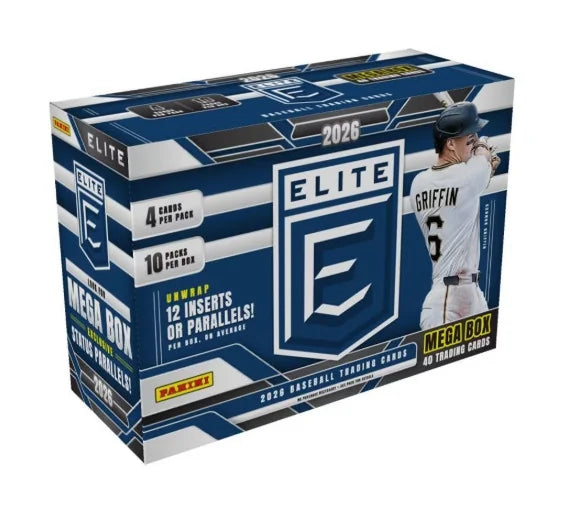 2026 Panini Donruss Elite Baseball Mega 20 Box Case (Ships Sealed Only)