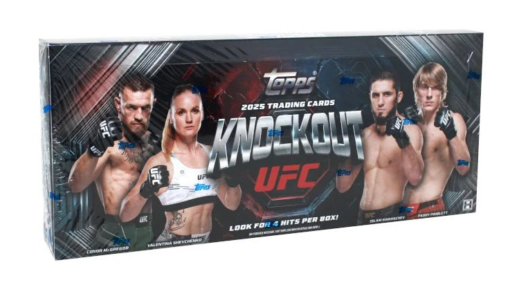 2025 Topps UFC Knockout Hobby 8 Box Case (Ships Sealed Only) - B5
