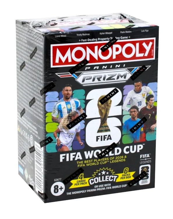 2026 Panini Prizm Monopoly Soccer Blaster 20 Box Case (Ships Sealed Only) - B